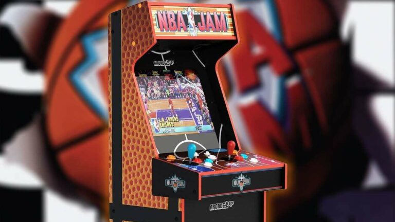 La nouvelle borne NBA Jam d'Arcade1Up est disponible en précommande sur Amazon
