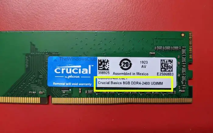 Écran bleu après l'installation d'une nouvelle RAM