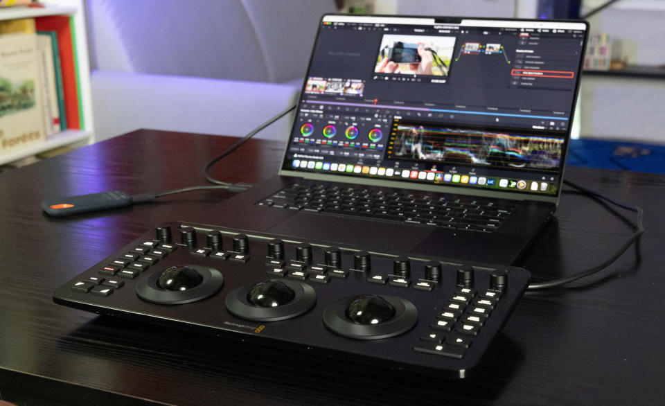 DaVinci Resolve pour iPad et le Micro Color Panel sont intéressants séparément