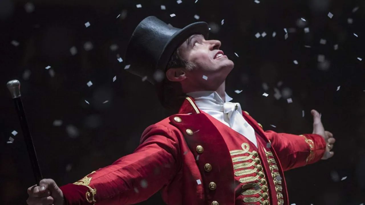 Hugh Jackman dans le rôle de P.T. Barnum dans The Greatest Showman