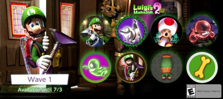 Les icônes HD de Luigi's Mansion 2 ont été ajoutées à Nintendo Switch Online
