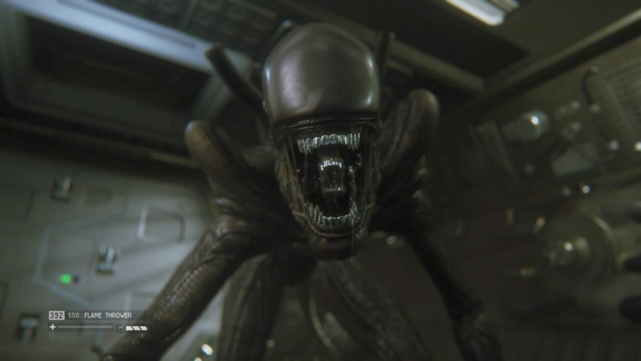 Dans de nombreux jeux d'horreur, comme Alien: Isolation, les monstres sont effrayants, jusqu'au moment où ils vous attrapent.