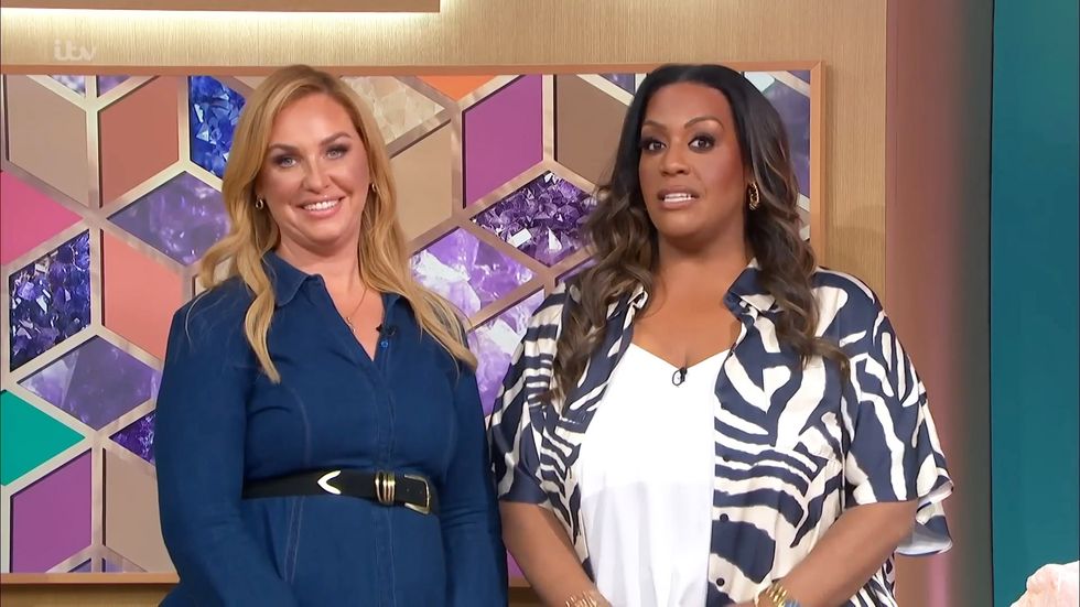 Josie Gibson, Alison Hammond, ce matin