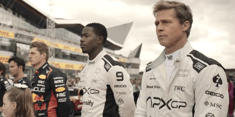 Première bande-annonce du film de Formule 1 de Lewis Hamilton avec Brad Pitt
