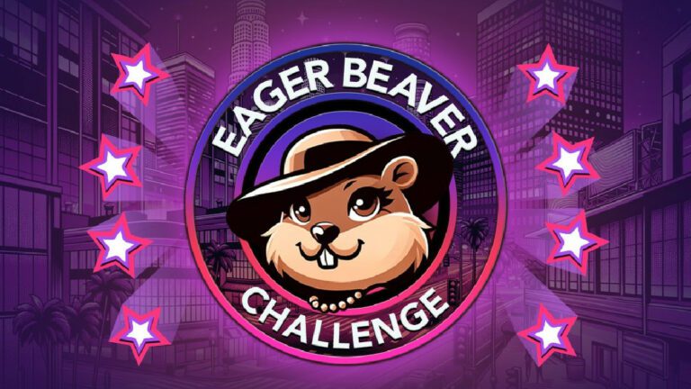 A screenshot showcasing the Eager Beaver icon for BitLife in an article detailing how to complete the Eager Beaver BitLife Challenge.