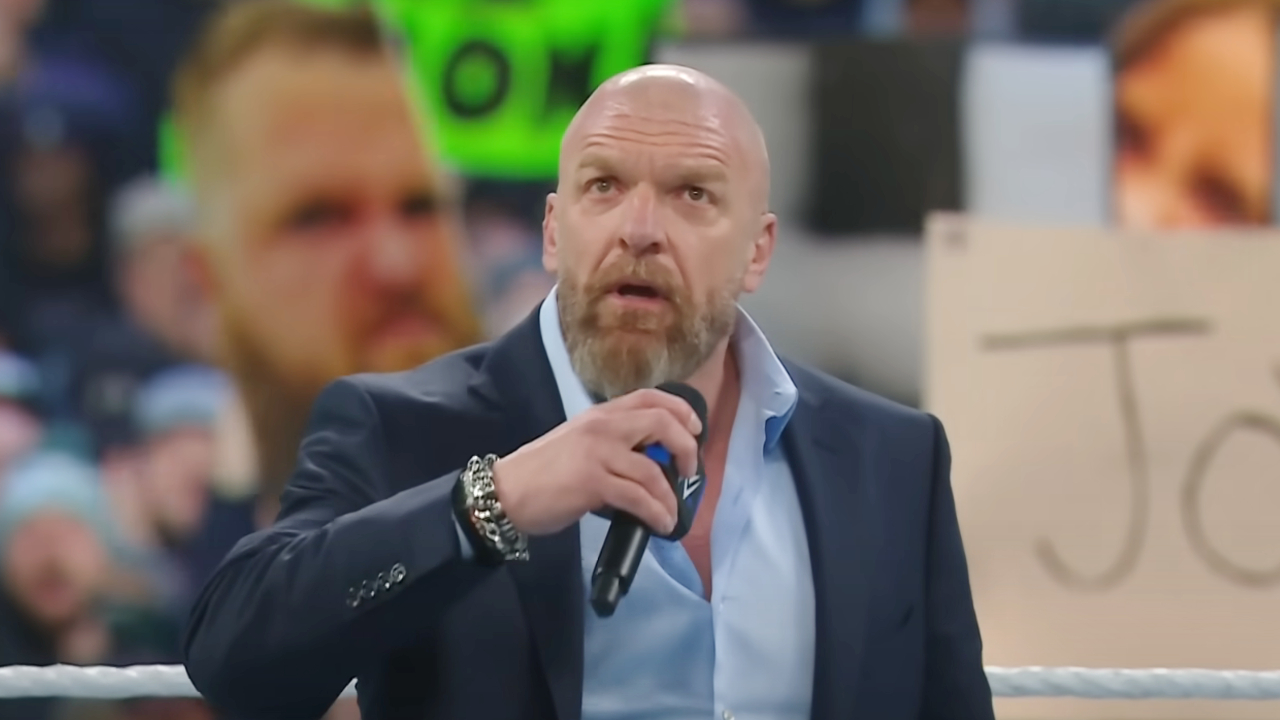 Triple H en ouverture de WrestleMania 40