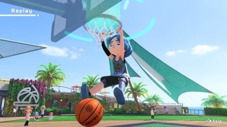 Basket-ball sportif sur Nintendo Switch