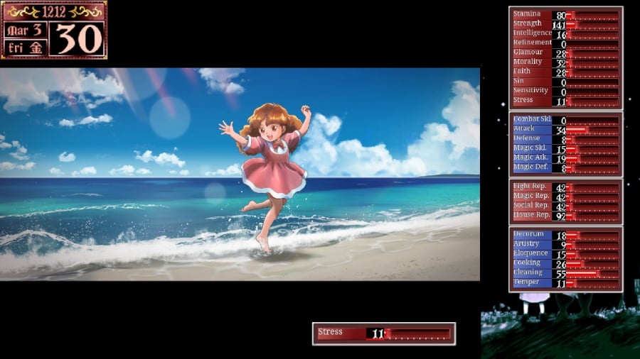 Test de Princess Maker 2 Regeneration - Capture d'écran 4 sur 5