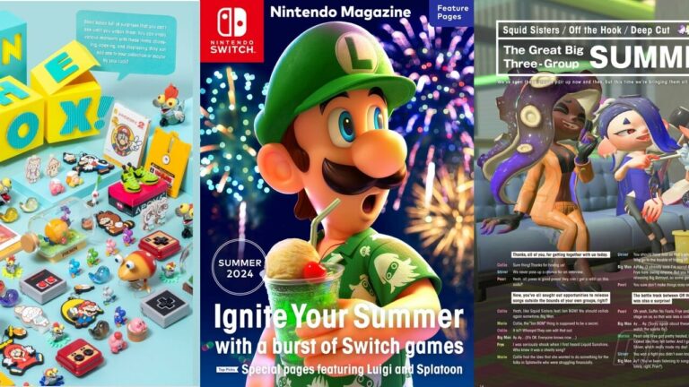 Le magazine officiel de Nintendo pour l'été 2024 est disponible en version numérique en anglais
