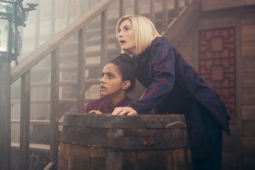 mandip gill, jodie whittaker, docteur who, la légende des diables des mers, spécial pâques