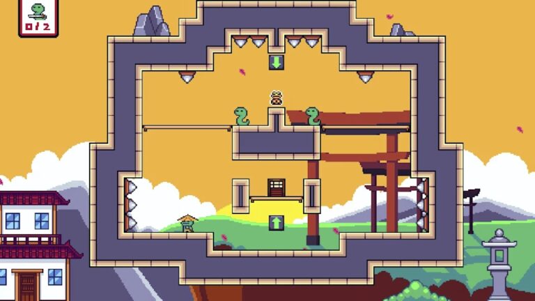 Le jeu d'action et de réflexion Frogurai est disponible sur Switch cette semaine
