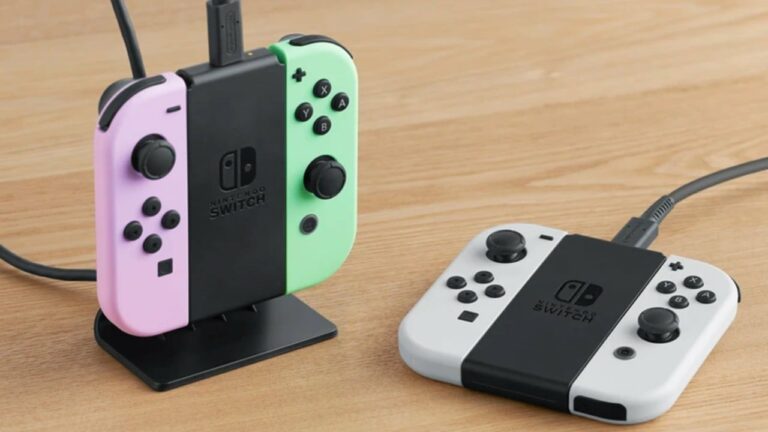 Nintendo annonce le support de charge officiel pour les Joy-Con de la Switch
