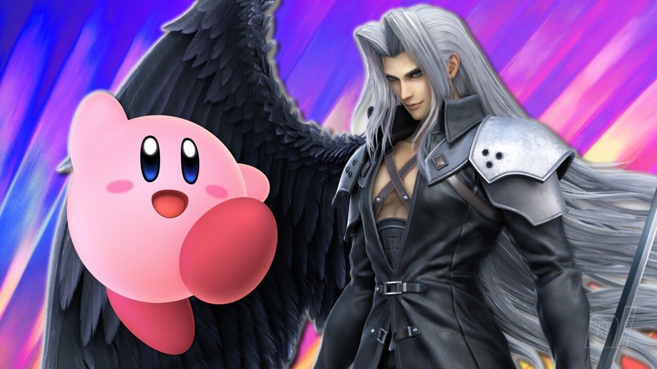 Aléatoire : une animation en stop-motion montre Sephiroth jouant au basket avec Kirby
