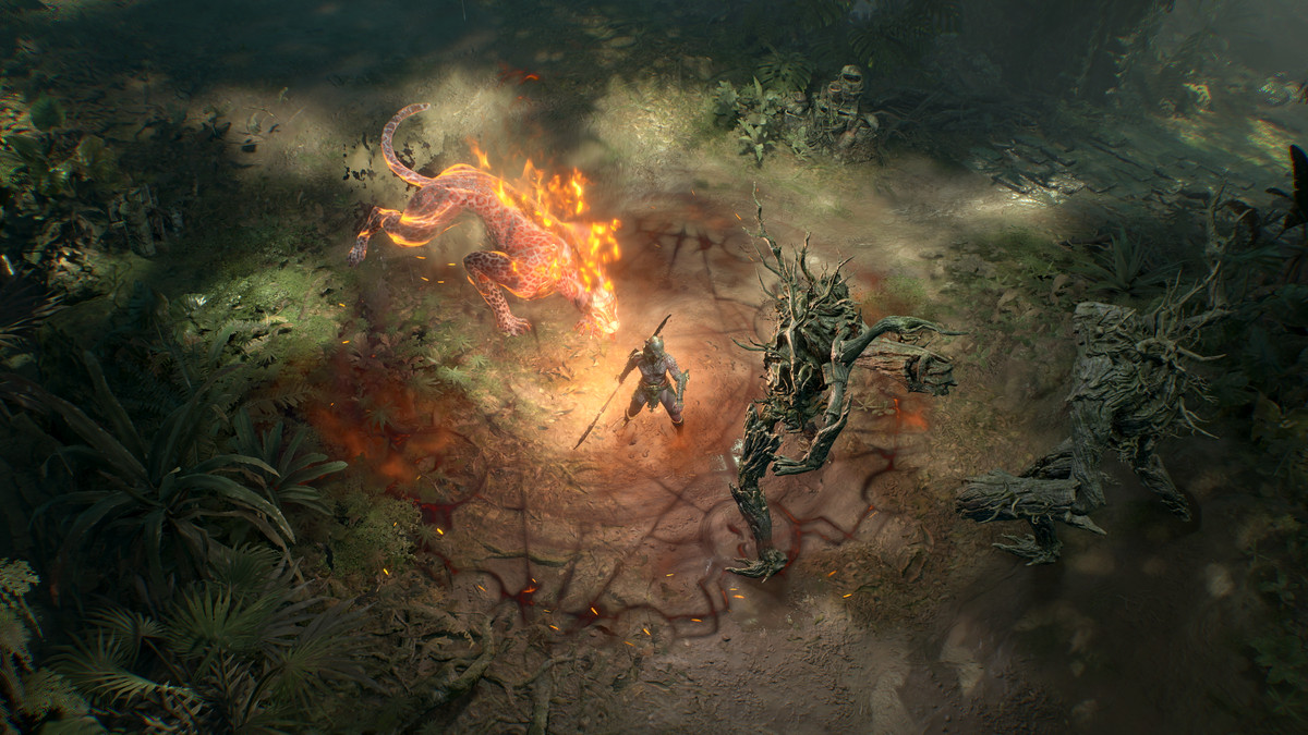 Le Spiritborn invoque un Jaguar dans Diablo 4