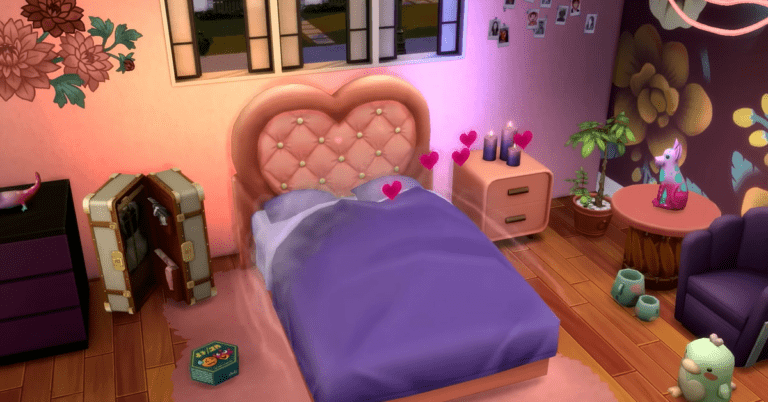 Le lit vibrant emblématique des Sims 4 est de retour
