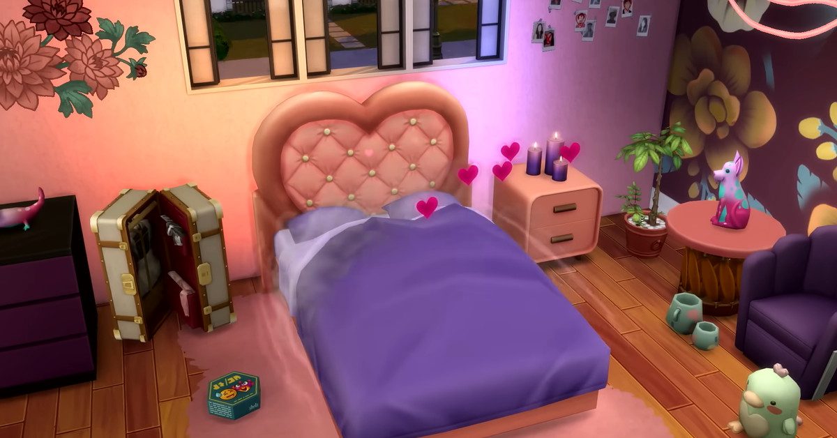 Le lit vibrant emblématique des Sims 4 est de retour
