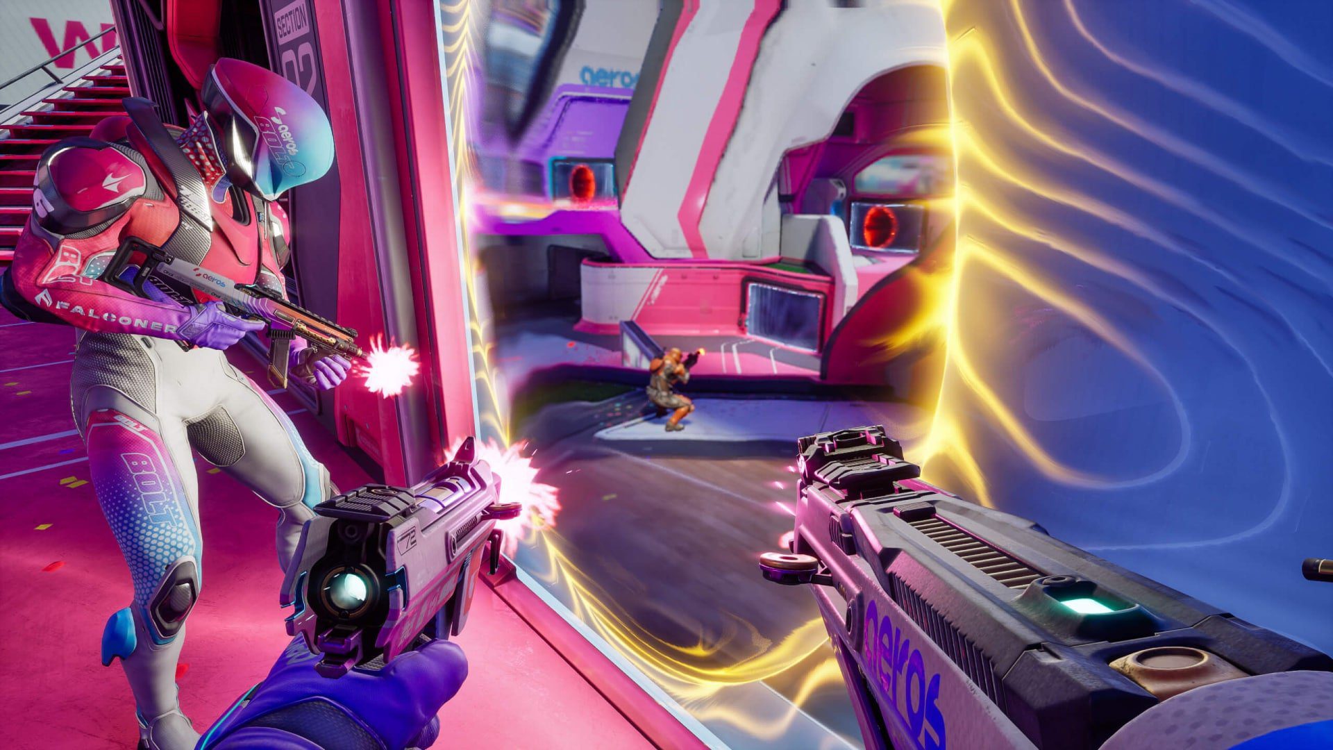 Splitgate 2 ramènera le tir chaotique en arène basé sur des portails l'année prochaine
