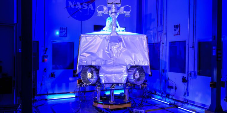 La NASA a construit un rover lunaire mais n’a pas les moyens de le faire atterrir sur la rampe de lancement