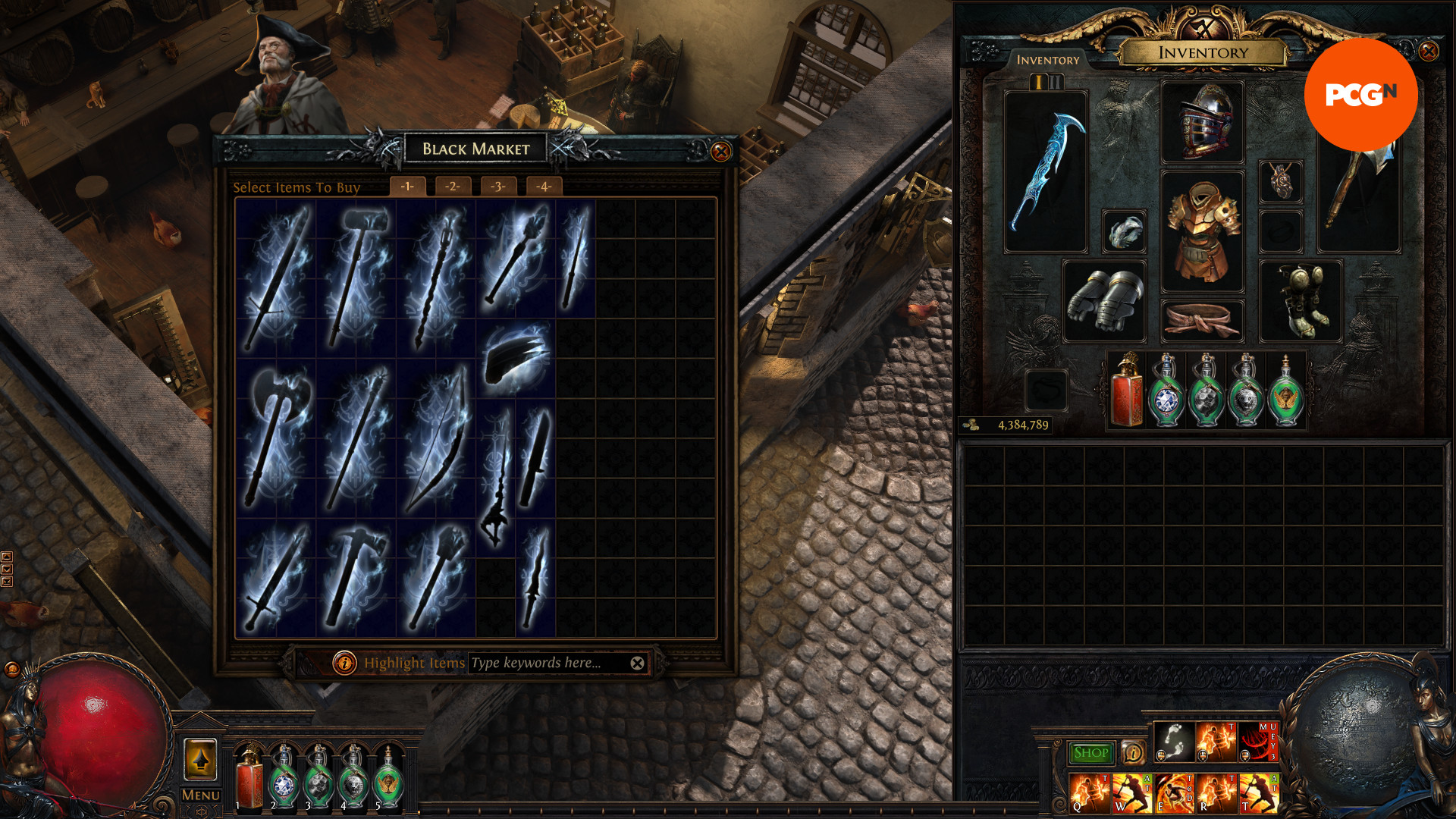 Path of Exile 3.25 Ligue des colons de Kalguur - Le marché noir.