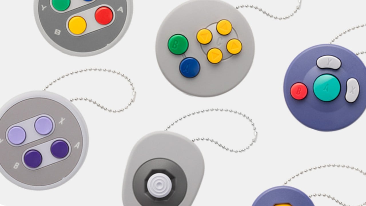 Nintendo Japon élargit sa « collection de boutons de manette » avec des porte-clés SNES, N64 et GameCube
