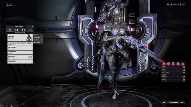 Protea dans Warframe