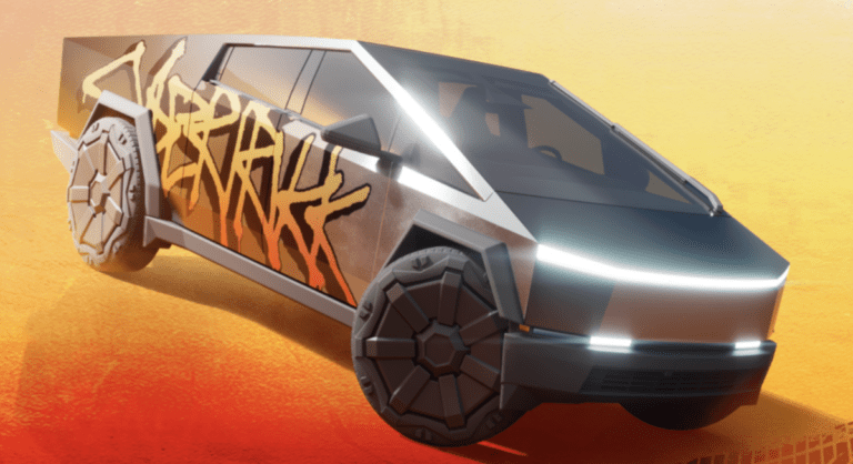 Le Cybertruck arrive sur Fortnite et Rocket League parce que nous sommes punis