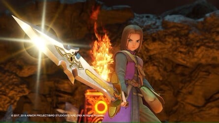 Dragon Quest XI S sur Switch propose à la fois la 3D et la 2D.