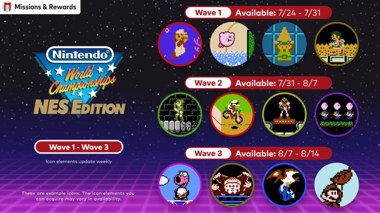 Switch Online ajoute les icônes Nintendo World Championships : NES Edition
