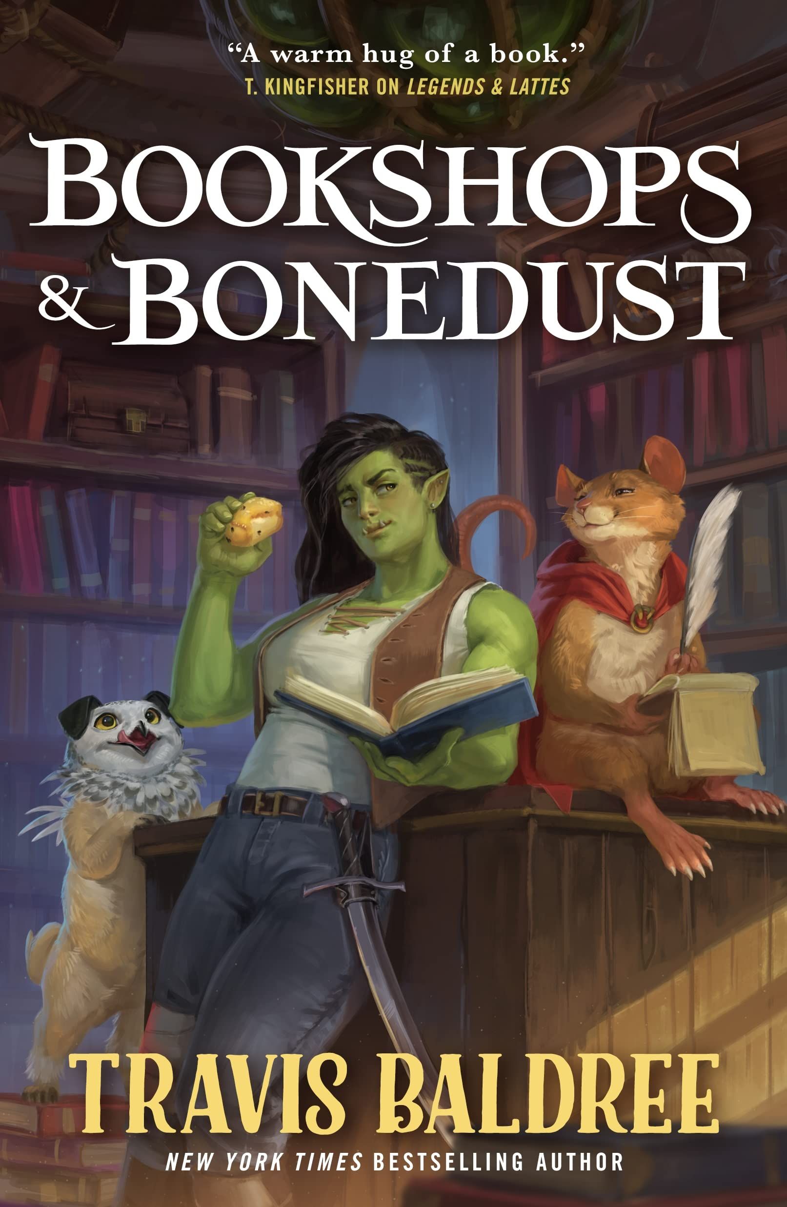 couverture de Bookshops & Bonedust de Travis Baldree