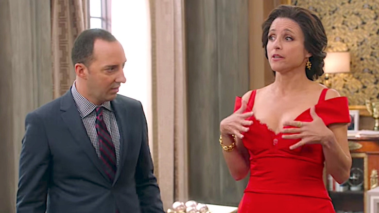 La vice-présidente Julia Louis-Dreyfus Tony Hale