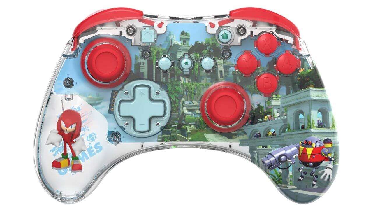 La manette Knuckles Switch avec motif 3D est à 25 % de réduction sur Amazon
