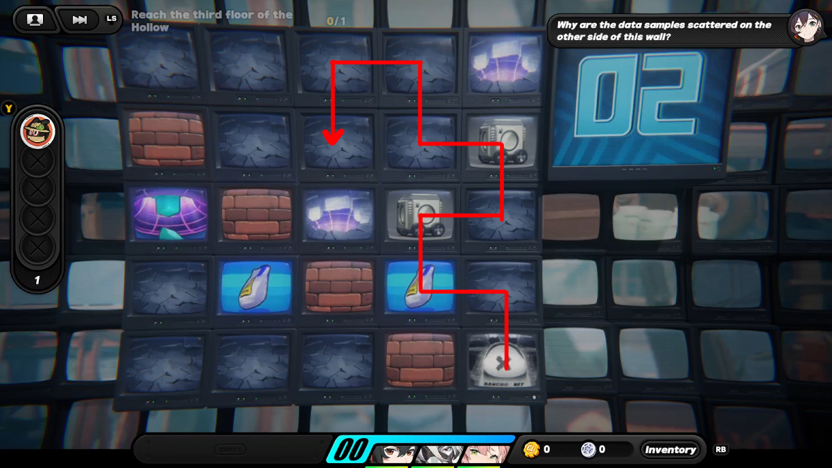 La solution au puzzle Icedrift Hollow : Mid-Level Challenge Niveau 1 et 2.