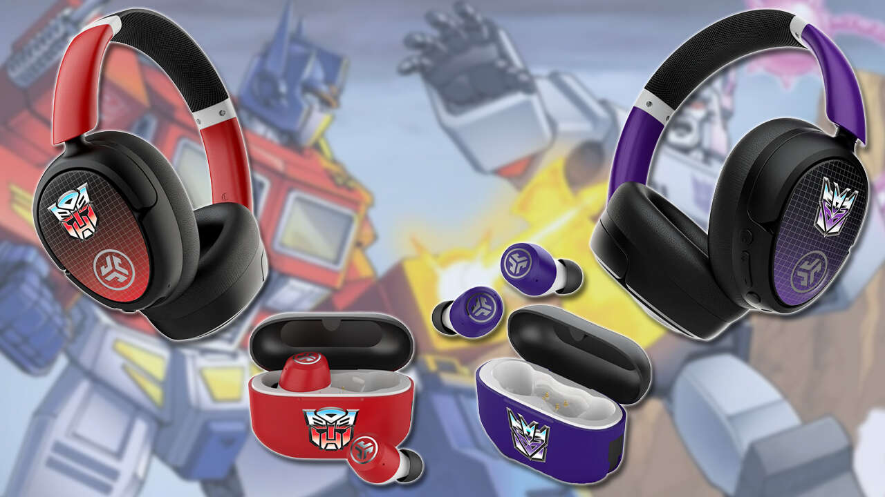 Ces écouteurs et casques officiels Transformers sont superbes
