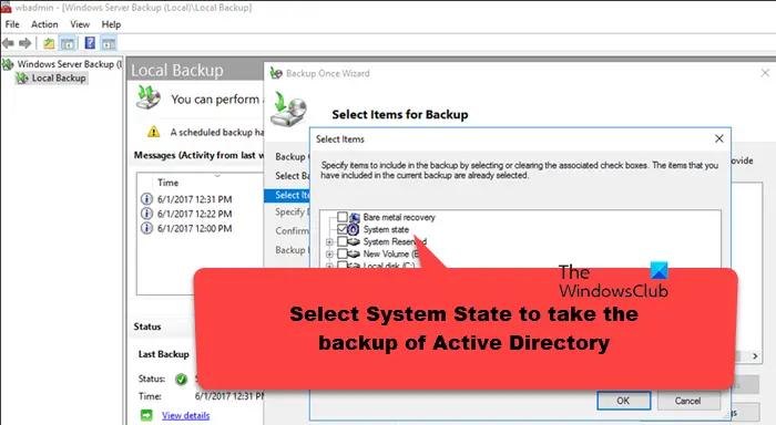 Comment sauvegarder et restaurer Active Directory dans Windows Server