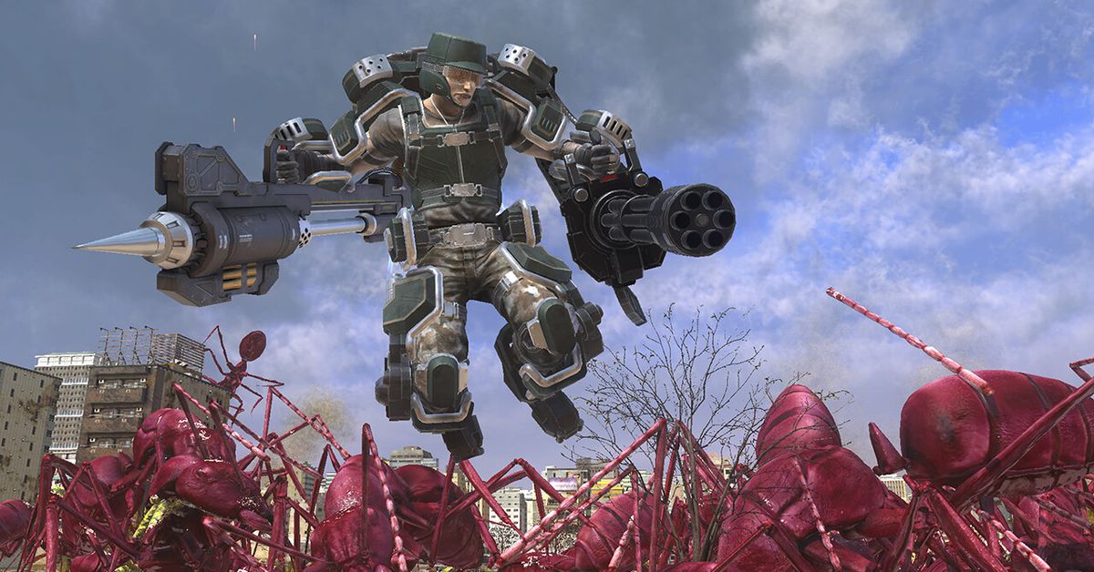 Earth Defense Force 6 est le jeu podcast parfait
