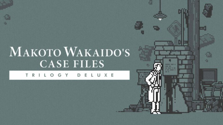 Makoto Wakaido’s Case Files Trilogy Deluxe key art