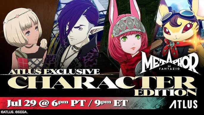 Atlus annonce un nouveau livestream pour Metaphor : ReFantazio