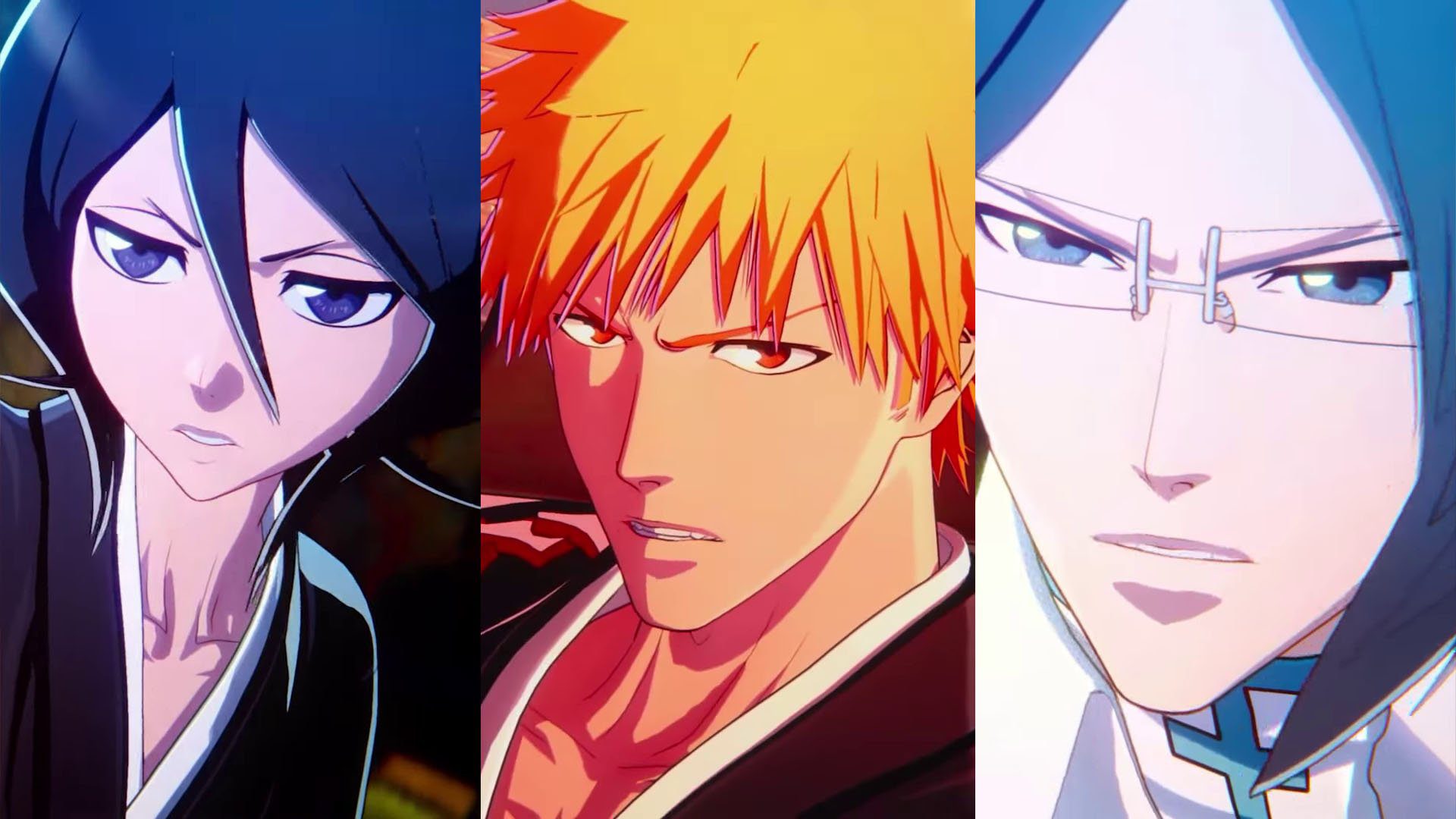 Bandes-annonces des personnages de Bleach: Rebirth of Souls – Ichigo Kurosaki, Rukia Kuchiki et Uryu Ishida    
