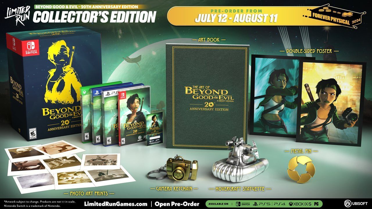 Beyond Good & Evil : l'édition collector de Switch dévoilée, les précommandes ouvrent la semaine prochaine
