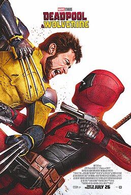 couverture de l'affiche de Deadpool et Wolverine