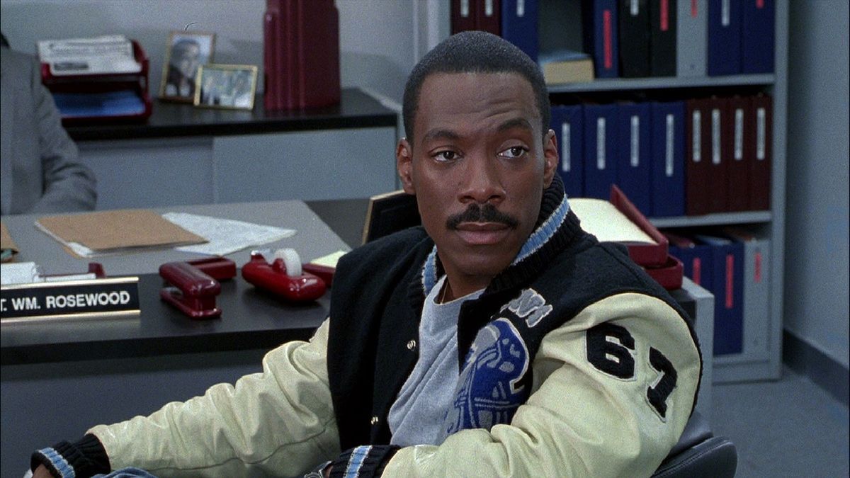 Eddie Murphy in Beverly Hills Cop III.