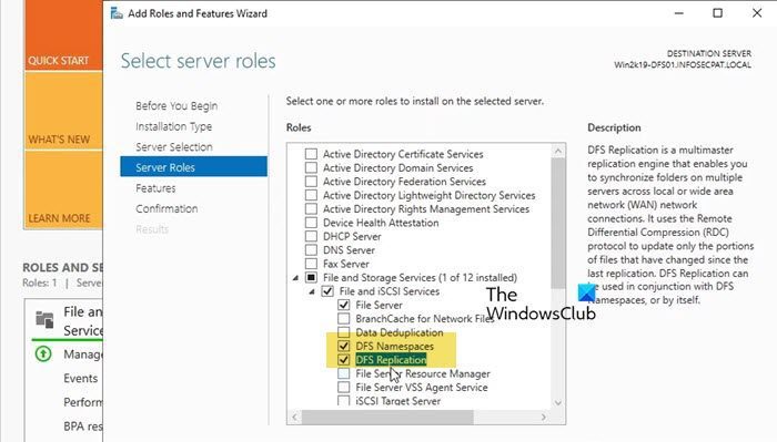 Comment configurer DFS dans Windows Server