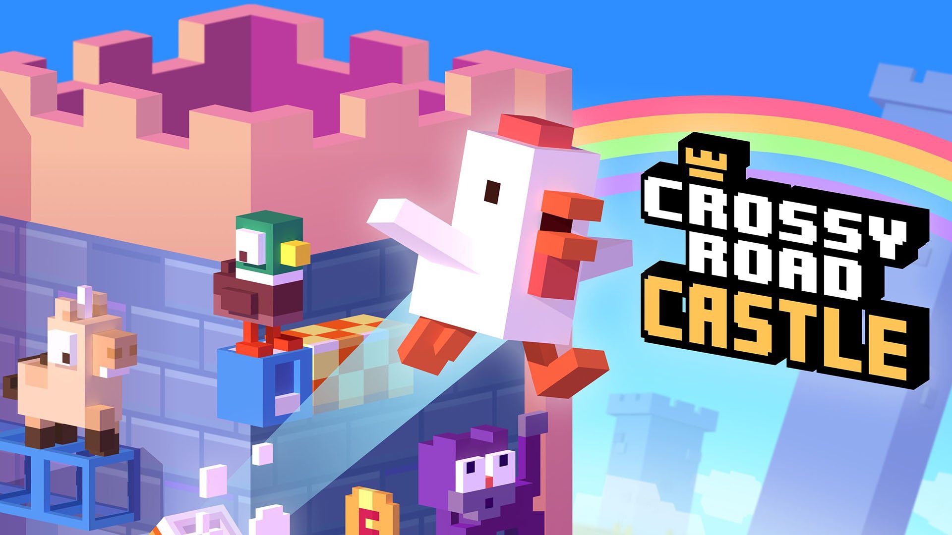 Crossy Road Castle arrive sur PS5, Xbox Series, Xbox One et Switch    
