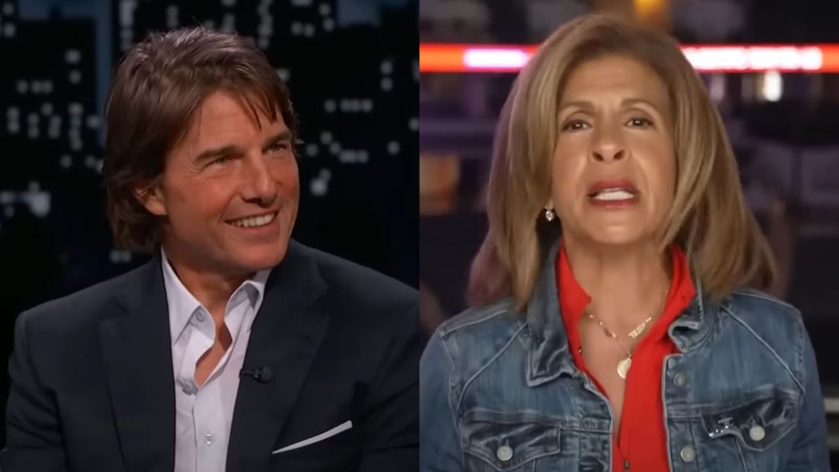 Split Image: Tom Cruise on Jimmy Kimmel and Hoda Kotb as Olympic Trials 