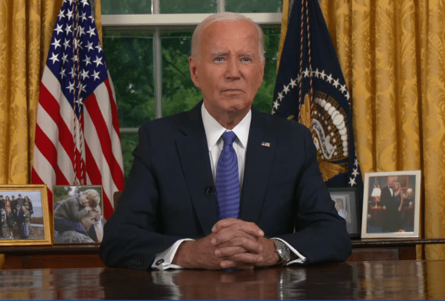 Discours du président Joe Biden après son retrait de la campagne électorale de 2024