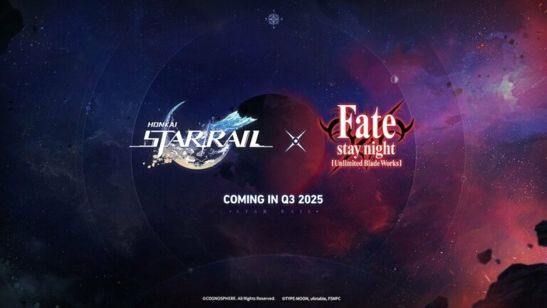 Fate/stay night arrive sur Honkai Star Rail en 2025