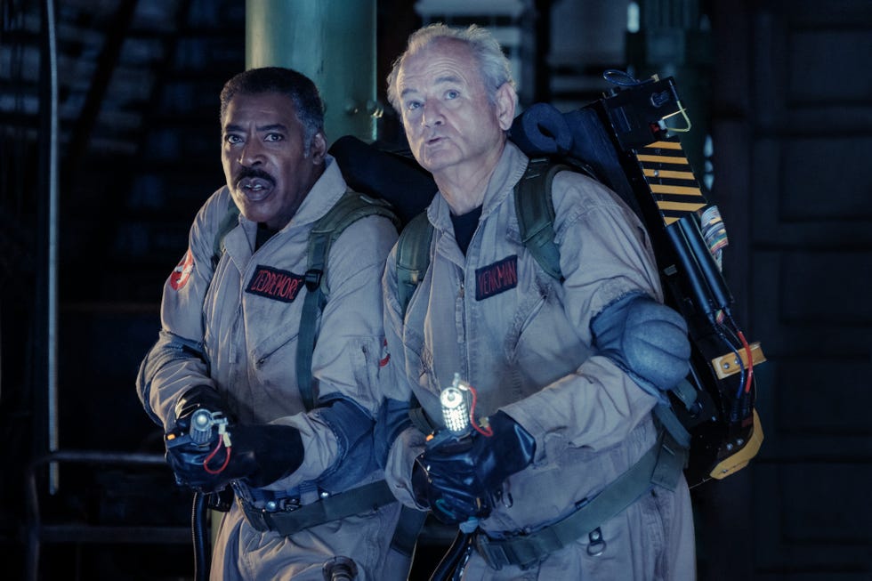 Ernie Hudson, Bill Murray, Ghostbusters, L'Empire de la Reine des Neiges