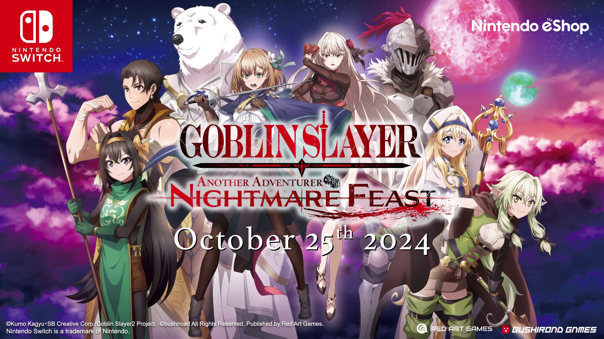 Goblin Slayer Another Adventurer : Nightmare Feast arrive dans l'ouest le 25 octobre    
