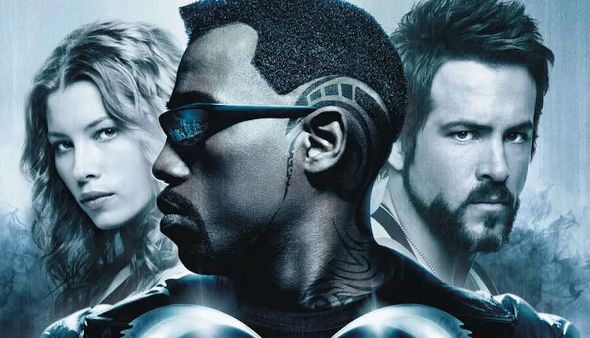 Wesley Snipes and Ryan Reynolds in Blade Trinity Poster