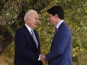 Biden et Trudeau